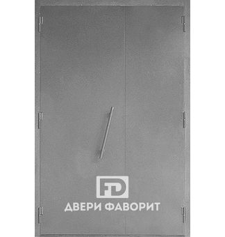 Дверь в подъезд с цинкогрунтом (без замка)