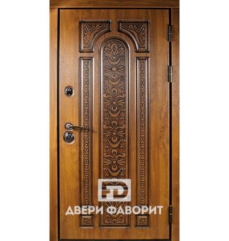 металлическая дверь с отделкой винорит