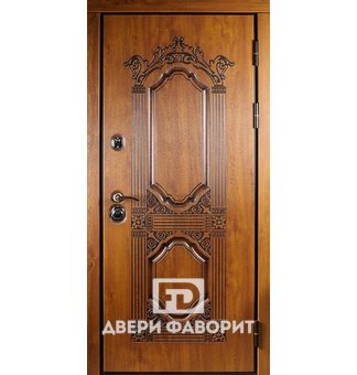 Железная дверь с отделкой винорит