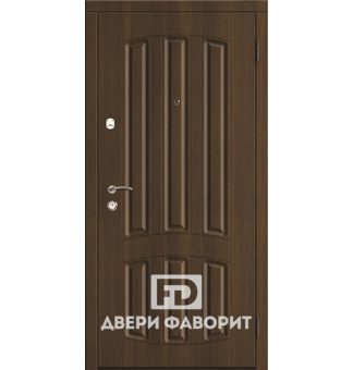 металлическая дверь с мдф отделкой