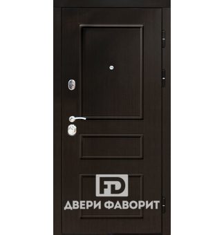 дверь входная из металла с мдф отделкой