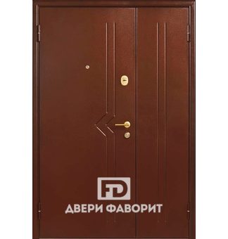 Дверь с порошковым покрытием в тамбур недорого